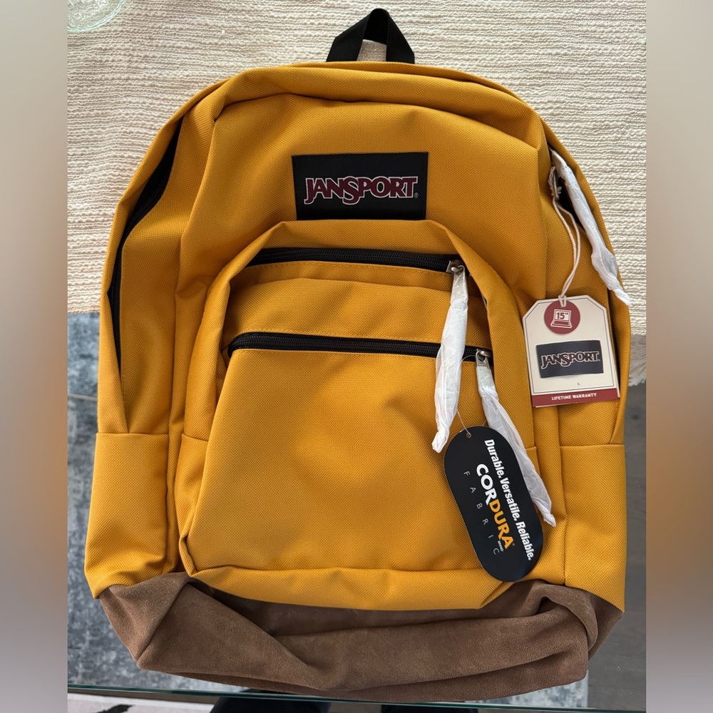 Jansport Right Pack backpack in English Mustard